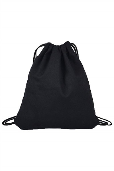 SKRB005  makes bunchpocket drawstring backpack solid color canvas backpack 12 ampere canvas cotton and linen cloth bag drawstring bag 35*40cm detail view-8